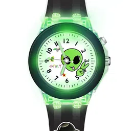 Spiky Kids Set Of 2 Embellished Dial Analogue Multi Function Watch Combo_Space_Rab image 3