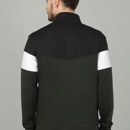 Cantabil Men Colourblocked Open Front Jacket with Patchwork image 2