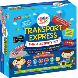 Learning and Educational Toys for Children: Transport Express Activity Kit / Educational Kits / Learning Toy / STEAM-28