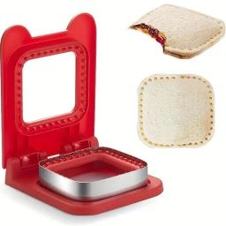 Sandwich Cutter and Sealer, Square Pocket Sandwiches Cutter Uncrustables Maker Waffle-27