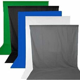 SUPERNIC 5PCS Combo 8 x12 FT Green, White, Grey, Black, Sky Blue Reflector-picture-13
