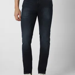 VAN HEUSEN DENIM LABS Men Slim Fit Mid-Rise Light Fade Jeans-image-40