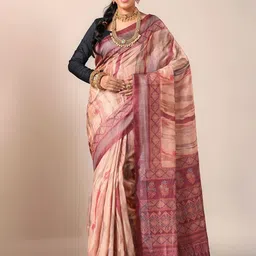 Anouk Rustic Striped Saree-image-63