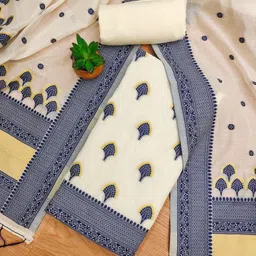 Rangtulika Ethnic Motifs Woven Design Unstitched Dress Material-picture-10