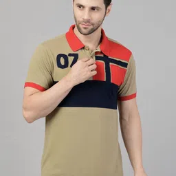 HRX by Hrithik Roshan Men Polo Collar Applique T-shirt-image-46