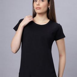 QUIRA Women Pockets T-shirt-image-75