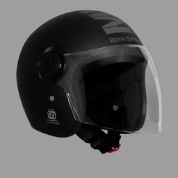 Royal Enfield ISI & DOT Copter Open Face Helmet image 5