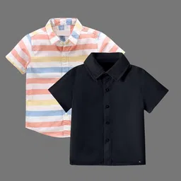 BAESD Boys Classic Opaque Formal Shirt-image-64