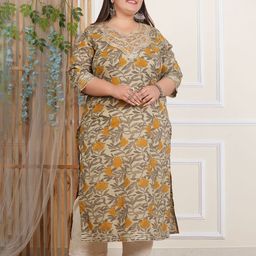 LABULY Women Ethnic Motifs Emboridered Kurta-14