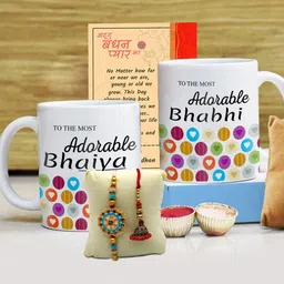 SKYTRENDS Multicoloured Printed Ceramic Matte Cups Set of Cups and Mugs-16