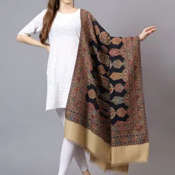 Mizash Women Ethnic Motifs Printed Shawl-image-40