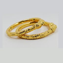 Sattik Brass Gold-plated Bangle-image-96