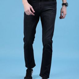 V-Mart Men Regular Fit Mid-Rise Light Fade Stretchable Jeans-picture-17