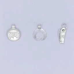 RAVIOUR LIFESTYLE Unisex Silver Pendant-image-100
