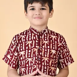 NFC CREATION Boys Printed Kurta image 2