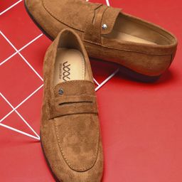 WAVE WALKER Men Suede Loafers-image-92