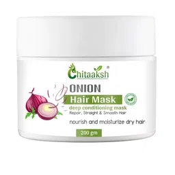Chitaaksh Onion Hair Mask For Hair Fall Control - 200 g-76