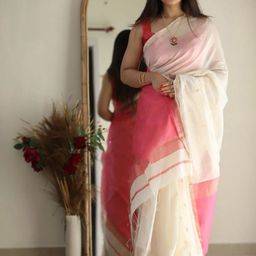Marziyaa Banarasi Silk Cotton Zari Woven Design Traditional celebrity Saree-image-13