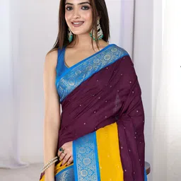TASRIKA Woven Design Zari Saree-picture-17