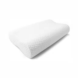 Aetrius White Memory Foam Filled Cotton Ultra Soft Therapedic Pillow-image-72