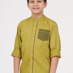KATE & OSCAR Boys Opaque Casual Shirt-image-42