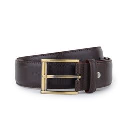 Pacific Gold Men Solid Tang closure Leather Formal Belt-image-46