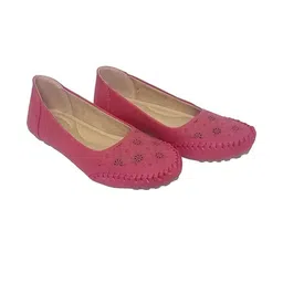 saanvishubh Women Maroon Synthetic Leather Casual Shoes-picture-46