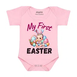 Arvesa My First Easter Printed Bodysuit-18