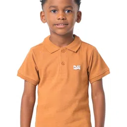 Nuego Boys Polo Collar Bio Finish T-shirt-image-37