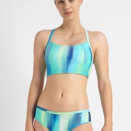Speedo Endurance10 Printed Racerback Bikini Set-image-68