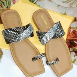 DressBerry Women Textured One Toe Flats-image-27