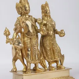 Exotic India Gold-Toned Religious Idol Showpiece-picture-39