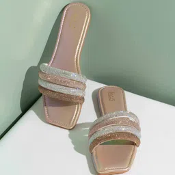 Inc 5 Women Open Toe Flats-image-41