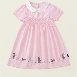 LULU & SKY Girls Striped Peter Pan Collar A-Line Dress-image-79