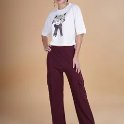 BAESD Animal Printed T-Shirt With Trousers-picture-28