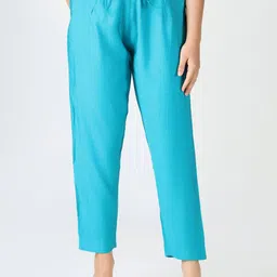 SHOWOFF Women Custom Slim Fit Pleated Trousers-image-74
