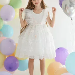 LULU & SKY Floral Fit & Flare Dress-18