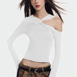 StyleCast Women Tie-Up Neck Twisted Top-image-37