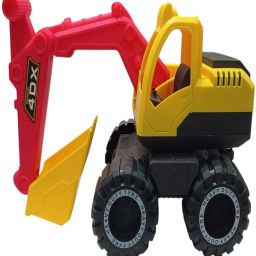Fibre Truck Excavator Toy for Kids | Heavy Duty Bulldozer Construct Vehicle-image-30