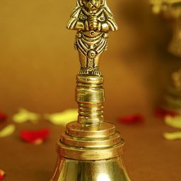 Ekhasa Pure Brass Pooja Bell-image-85