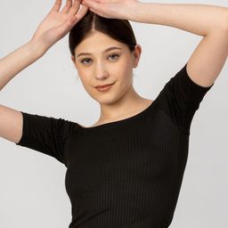 PYR8 Women Off-Shoulder Fitted Crop Top-image-62