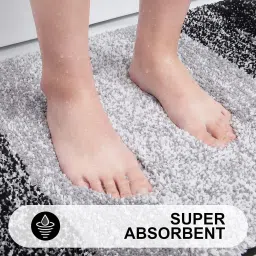 maa home concept Microfiber Bathroom Mat image 2