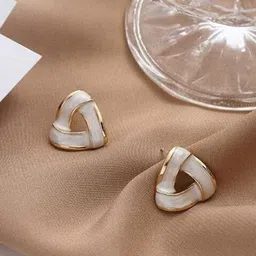 PASU FASHION Gold-Plated Contemporary Studs-picture-44