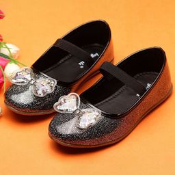 BOYZ N GALZ Girls Party Ballerinas with Bows Flats-image-17