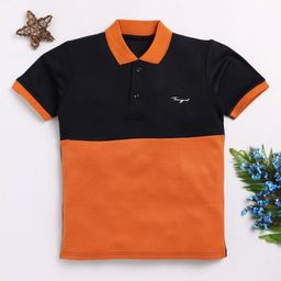 Toonyport Boys Polo Collar Applique T-shirt-image-13
