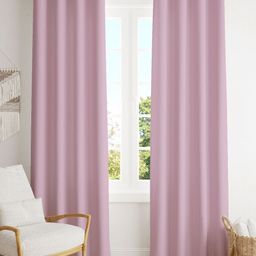 Parda Online Pink Black Out Door Curtain-image-28