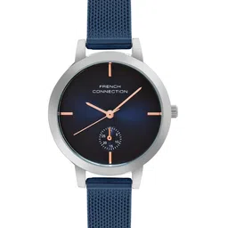 French Connection Women Embellished Dial & Stainless Steel Bracelet Style Straps Analogue Watch FCB8UM-image-75