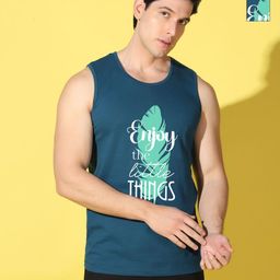 WOOSTRO Men Typography 2 Printed Raw Edge Slim Fit T-shirt-image-69