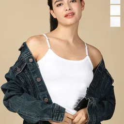 Lux Cozi Pack Of 4 Cotton Camisoles-image-83