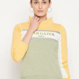 Duke Women Colourblocked Sweatshirt-image-3